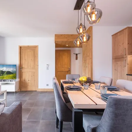 Chic 6 Pers Avec Parking Aux Saisies Apartamento *